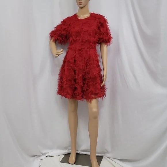 Endless Rose Texture Mesh  Overlay Mini Dress - Picture 10 of 17